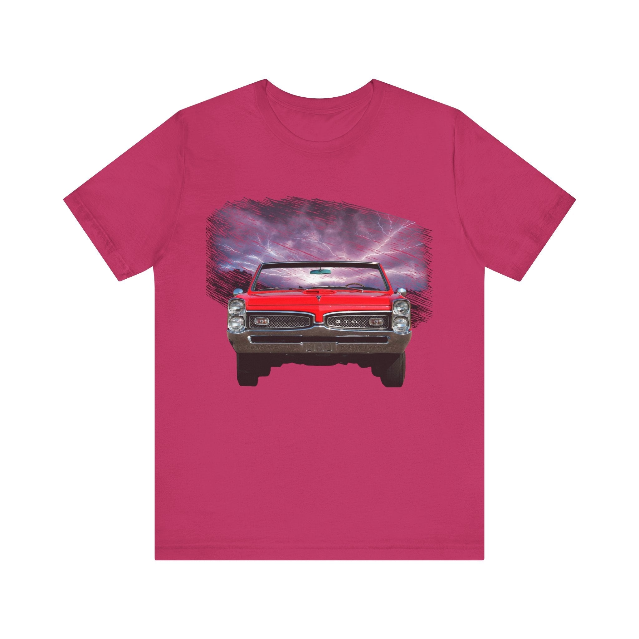 1967 Pontiac GTO in our lightning series Short Sleeve Tee
