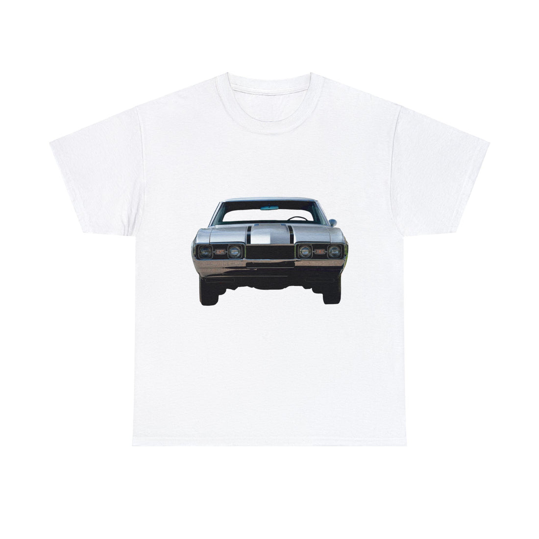 1968 Hurst Olds 442 in our coming and going series Short Sleeve Cotton Tee