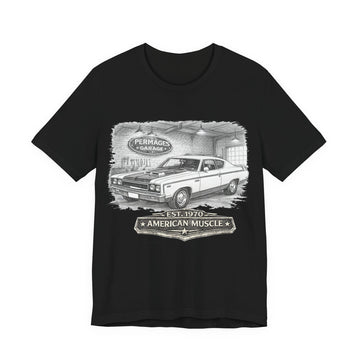 Garage Series – Its more than just a car!  Slightly Distressed 1970 AMC Rebel "The Machine" Garage Series T-Shirt