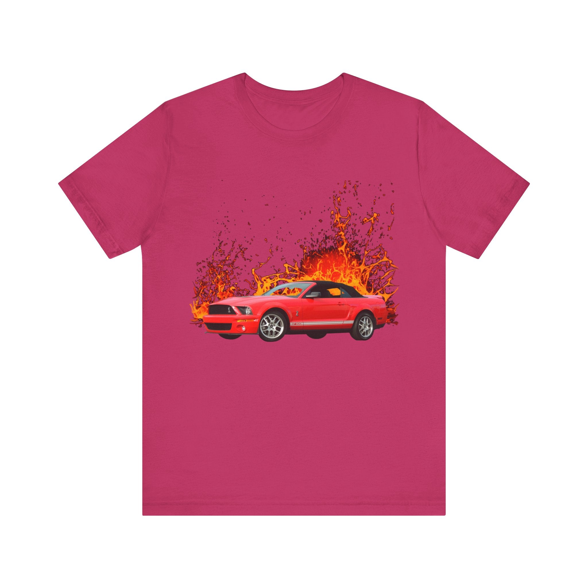 2008 Ford Shelby Mustang in our lava series Short Sleeve Tee