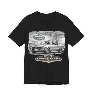 Garage Series – Its more than just a car!  Slightly Distressed 1971 Chevy Nova Garage Series T-Shirt