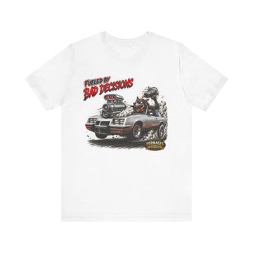 Fueled by Bad Decisions! 1986 Grand Prix 2+2 Outlaw Series T-Shirt