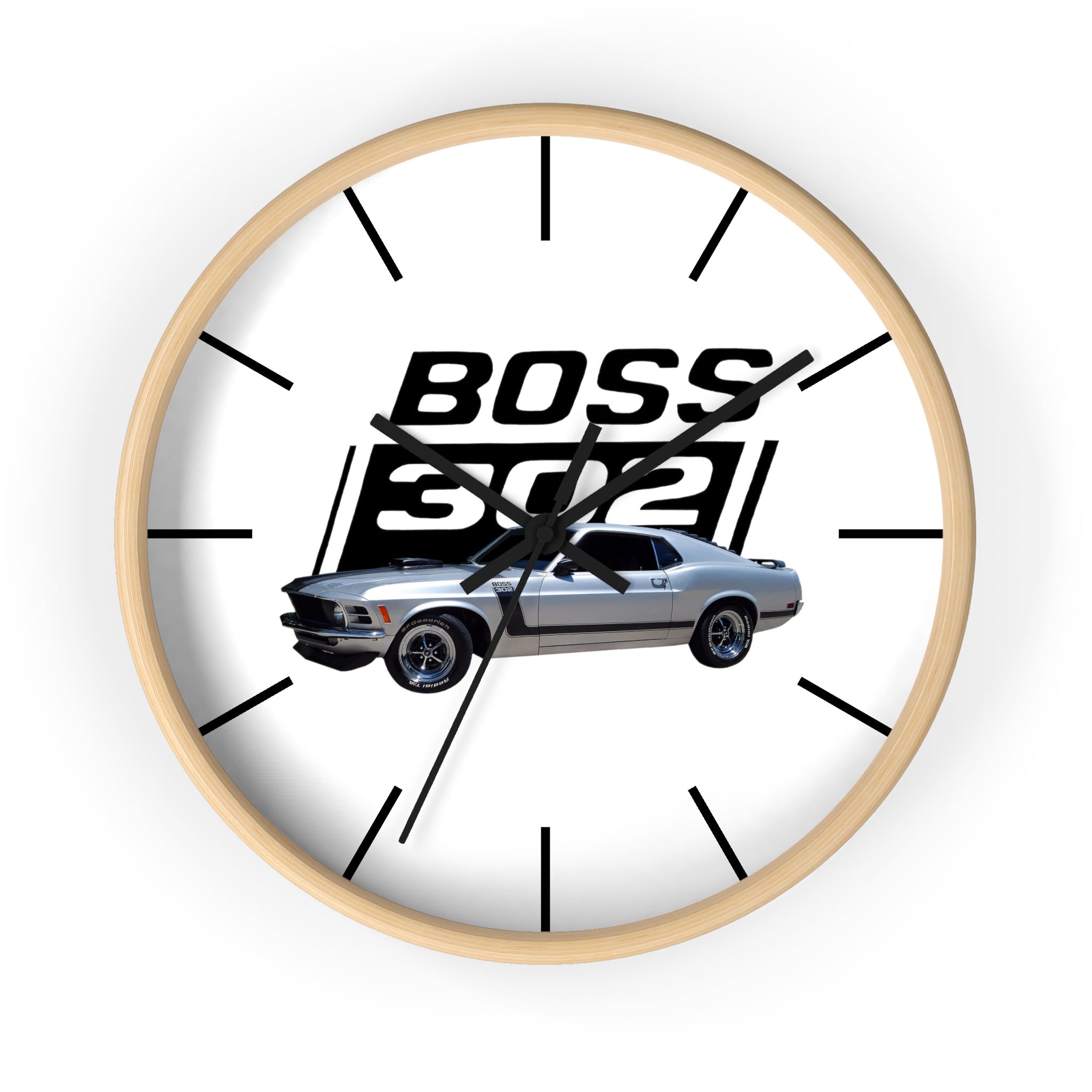 1970 Boss 302 Mustang 10" Wall clock Free Shipping!