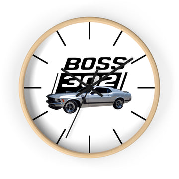 1970 Boss 302 Mustang 10" Wall clock Free Shipping!