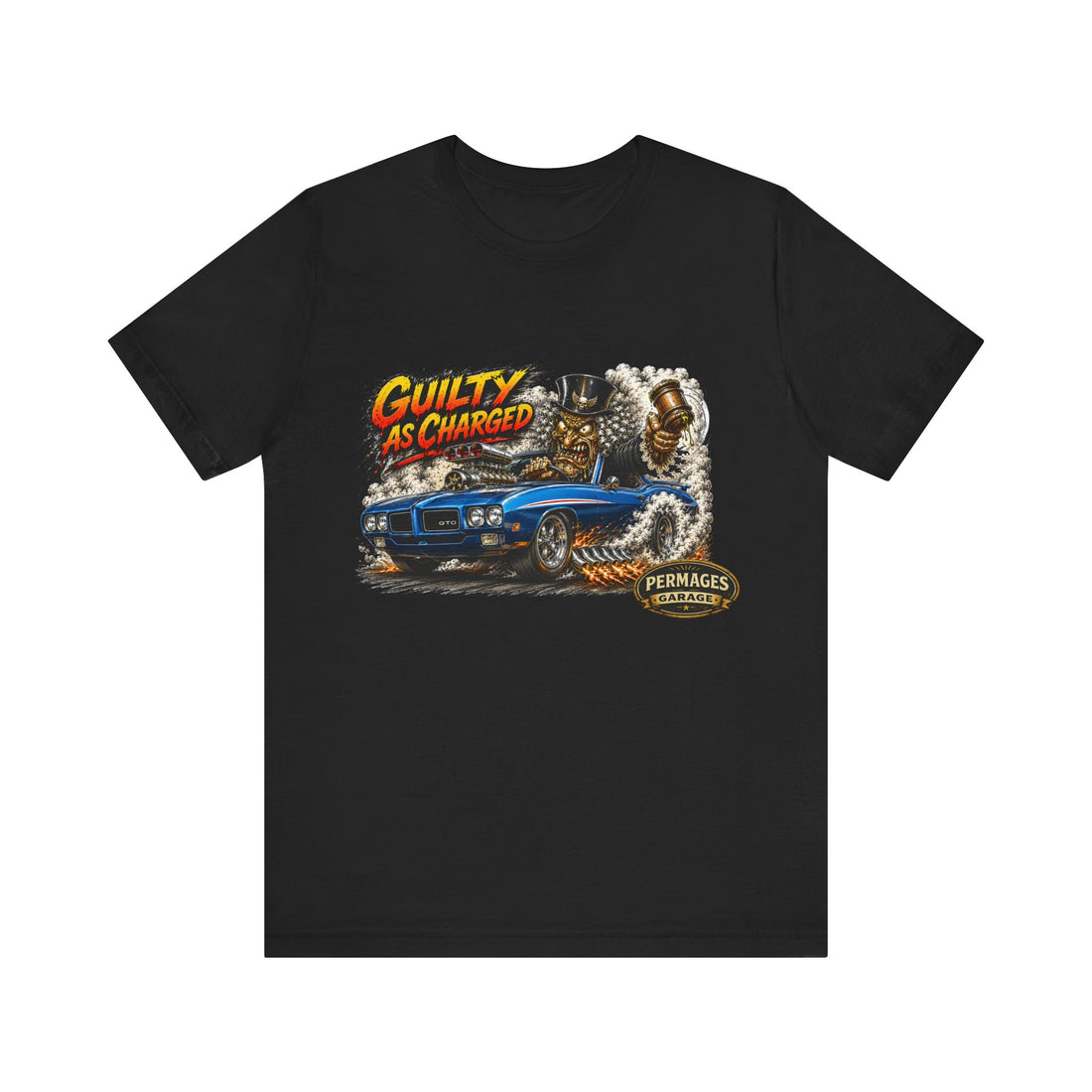Fueled by Bad Decisions! 1970 GTO Judge Outlaw Series T-Shirt
