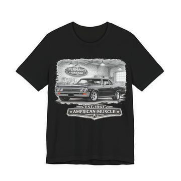 Garage Series – Its more than just a car!  Slightly Distressed 1967 Chevy Chevelle Garage Series T-Shirt