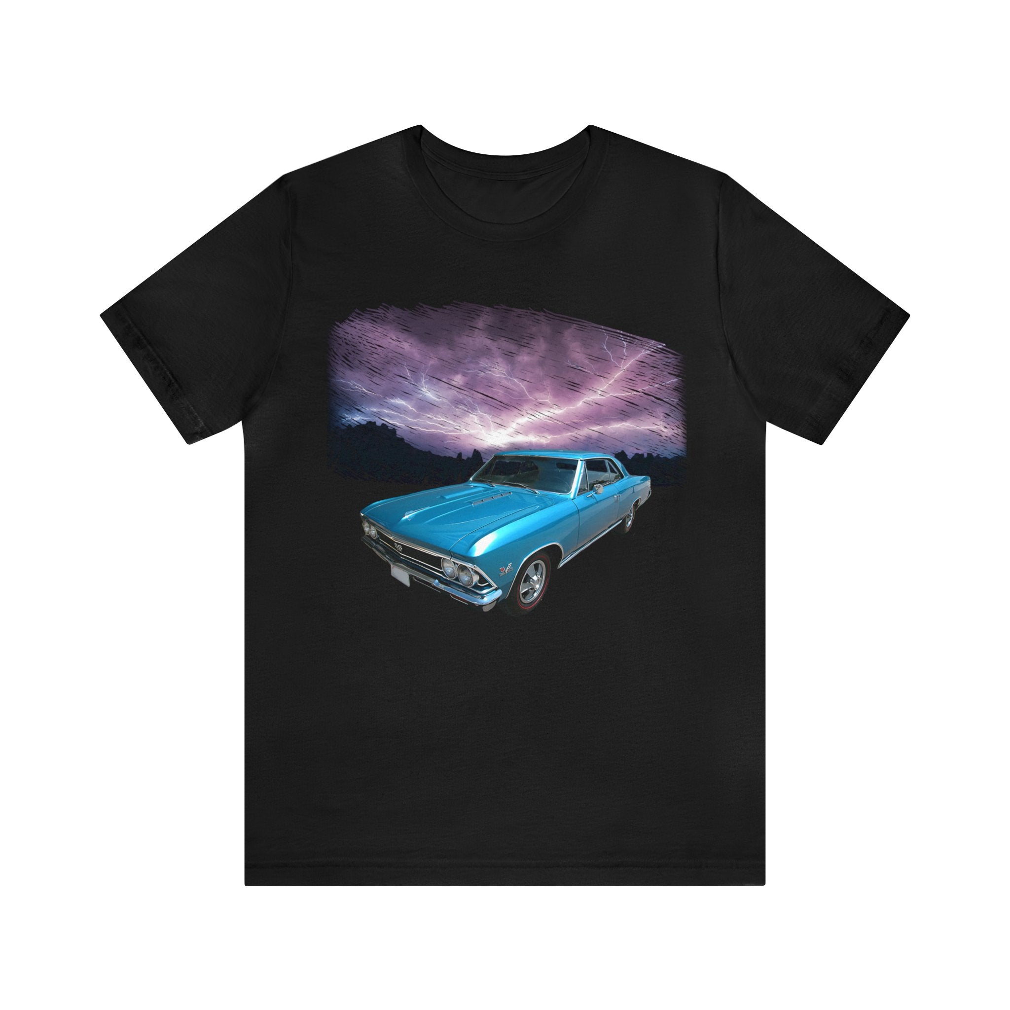 1966 Chevelle SS in our lightning series Short Sleeve Tee