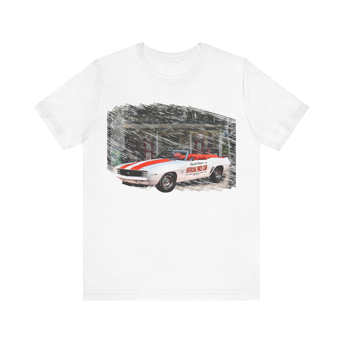 NEW 1969 Camaro in our filling station series Short Sleeve T-Shirt