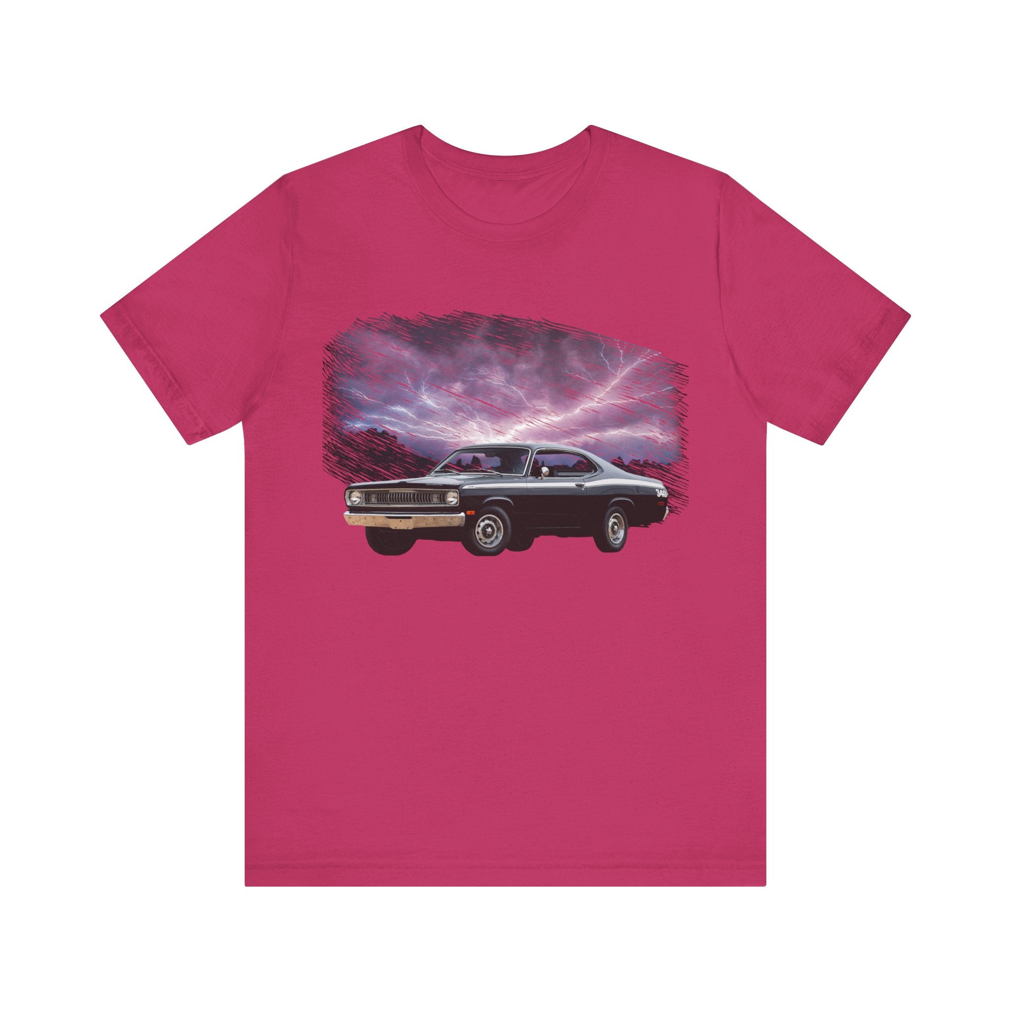 1972 Duster in our lightning series Short Sleeve Tee