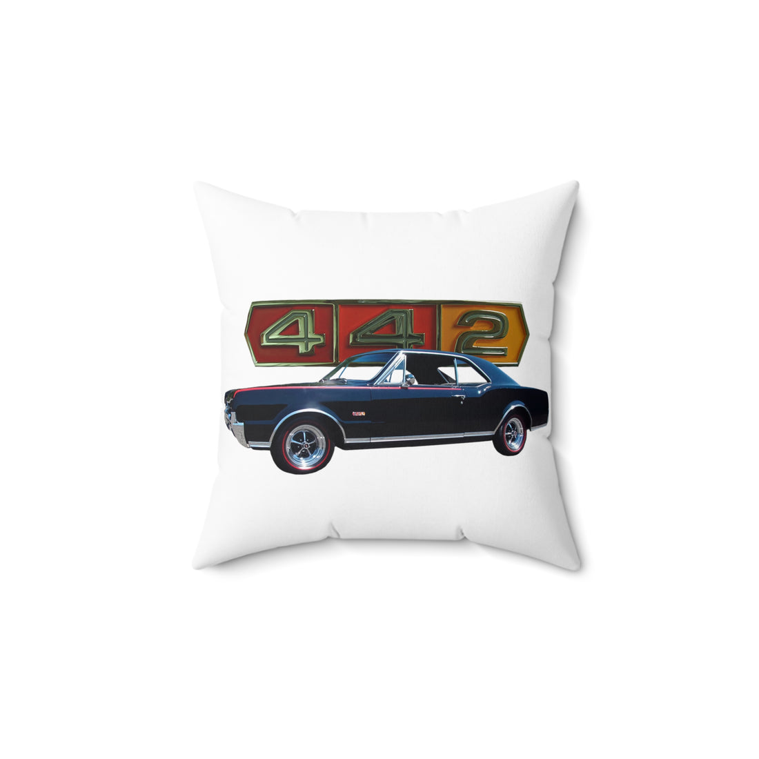 1967 Cutlass 442 Spun Polyester Square Pillow