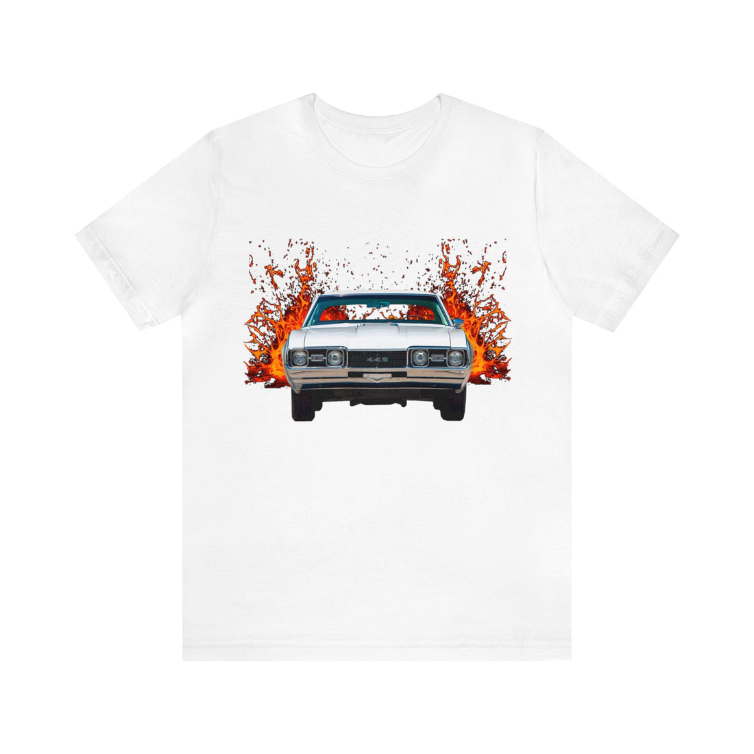 1968 Olds Cutlass 442 in our lava series Short Sleeve Tee