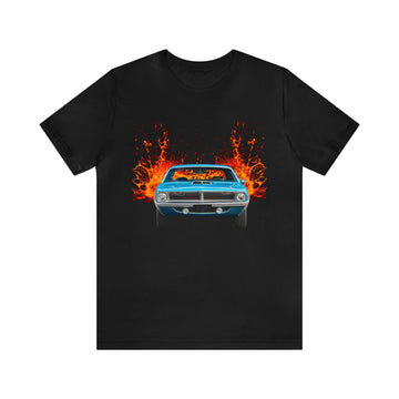 1970 Barracuda in our lava series Short Sleeve Tee