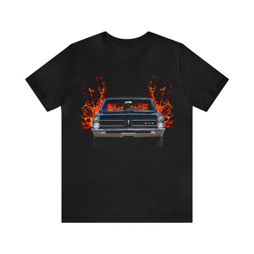 1965 GTO in our lava series Short Sleeve Tee