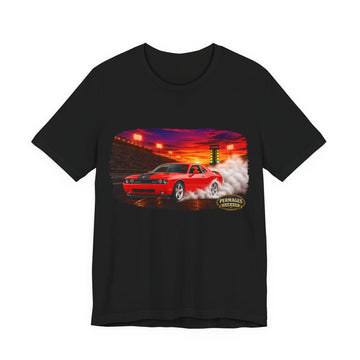 Nitro Series – High-Octane Classic  Drag Racing with Distressed 2010 Challenger Nitro Series T-Shirt