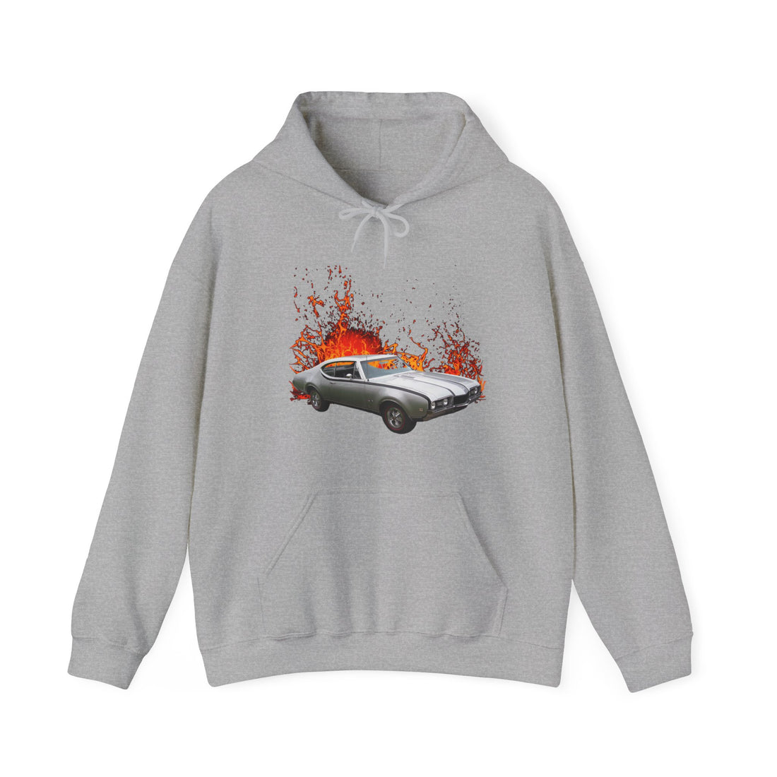 1968 Hurst Olds 442 in our lava series Hoodie