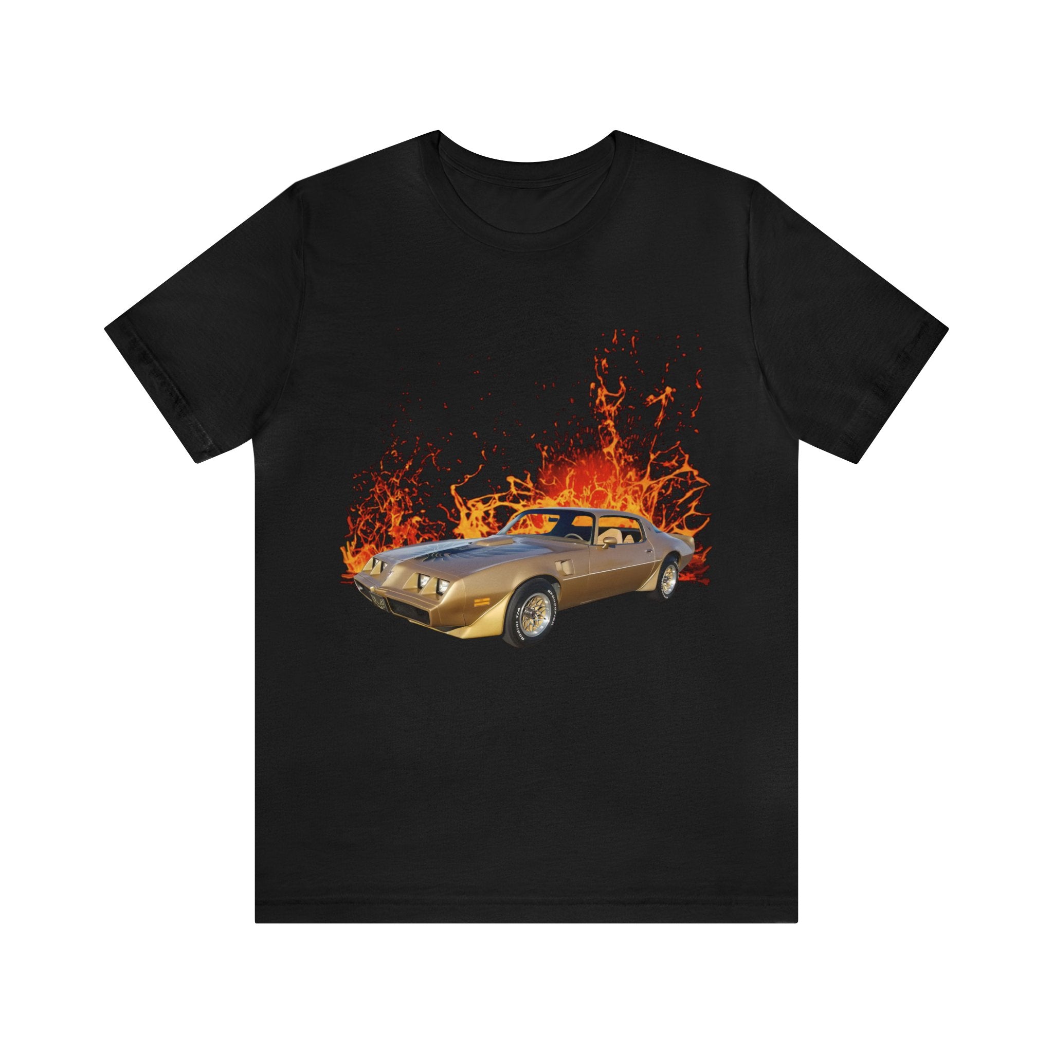 1979 Firebird Trans AM in our lava series Short Sleeve Tee