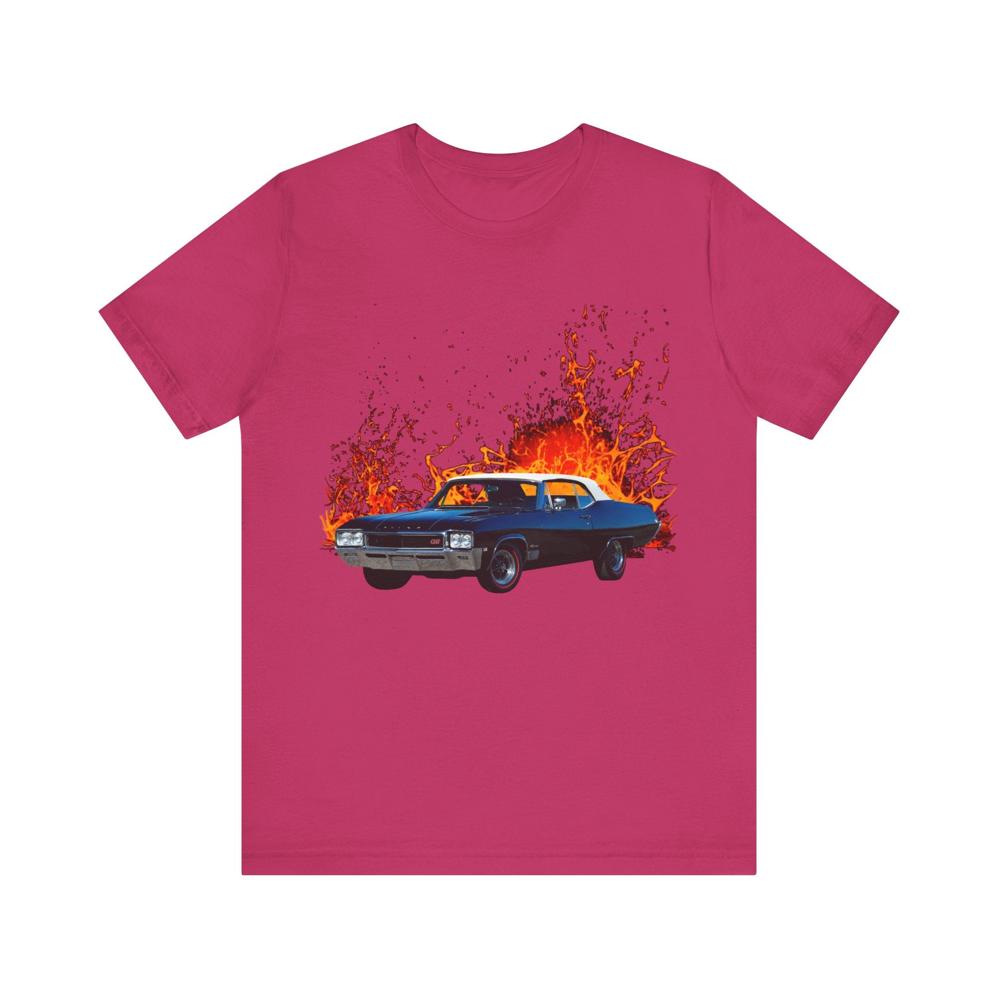 1968 Buick GS in our lava series Short Sleeve Tee