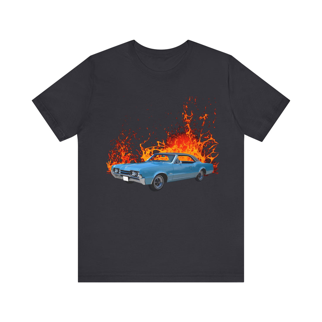 1967 Olds Cutlass in our lava series Short Sleeve Tee