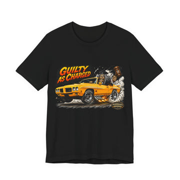 Copy of Fueled by Bad Decisions! Lightly Distressed 1970 Pontiac GTO Judge Outlaw Series T-Shirt