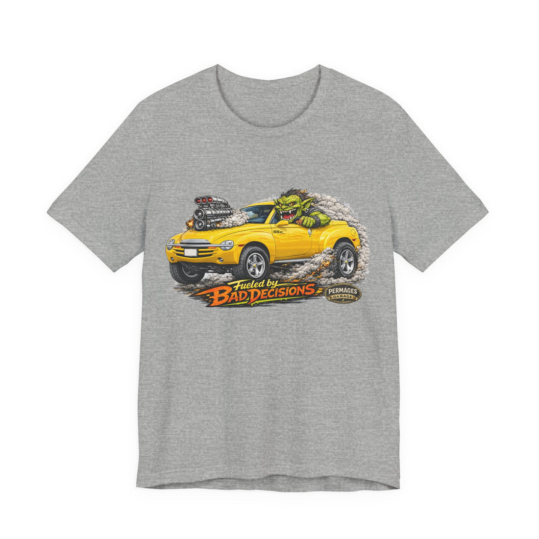 Fueled by Bad Decisions! Lightly Distressed 2004 SSR Outlaw Series T-Shirt