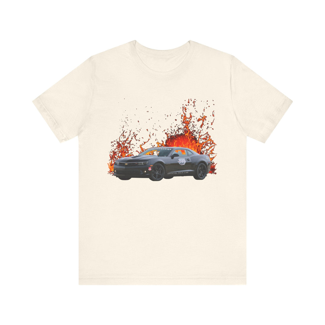 2011 Chevy Camaro pace car lava series short sleeve tee.