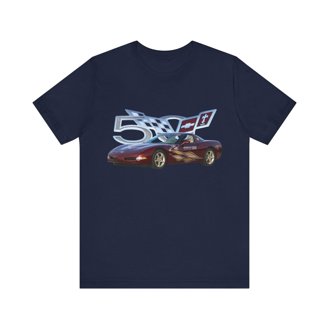 2003 Chevy Corvette 50th Anniversary Pace Car Short Sleeve Tee