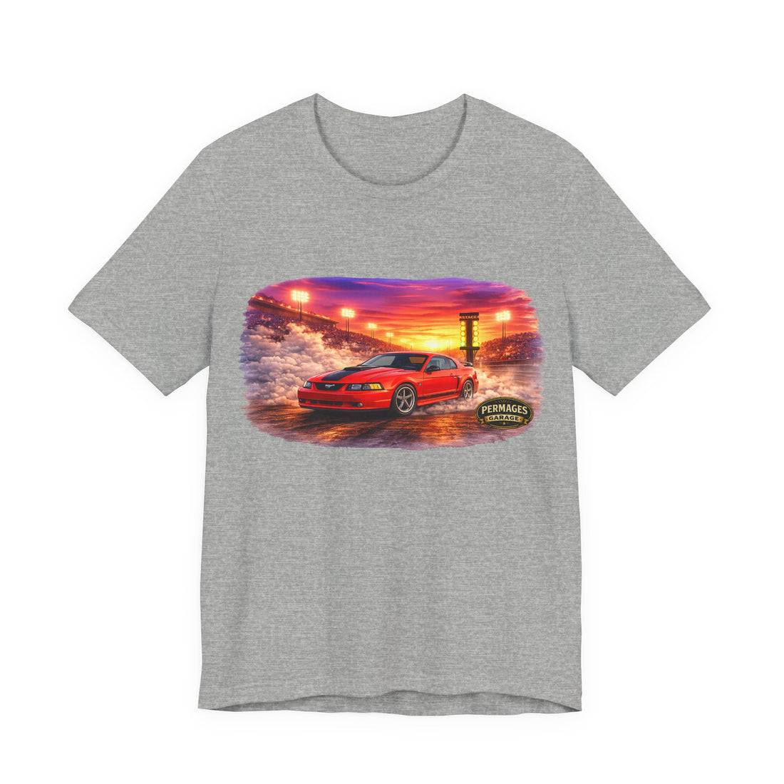 Nitro Series – High-Octane Classic  Drag Racing with Distressed 2004 Mustang Nitro Series T-Shirt