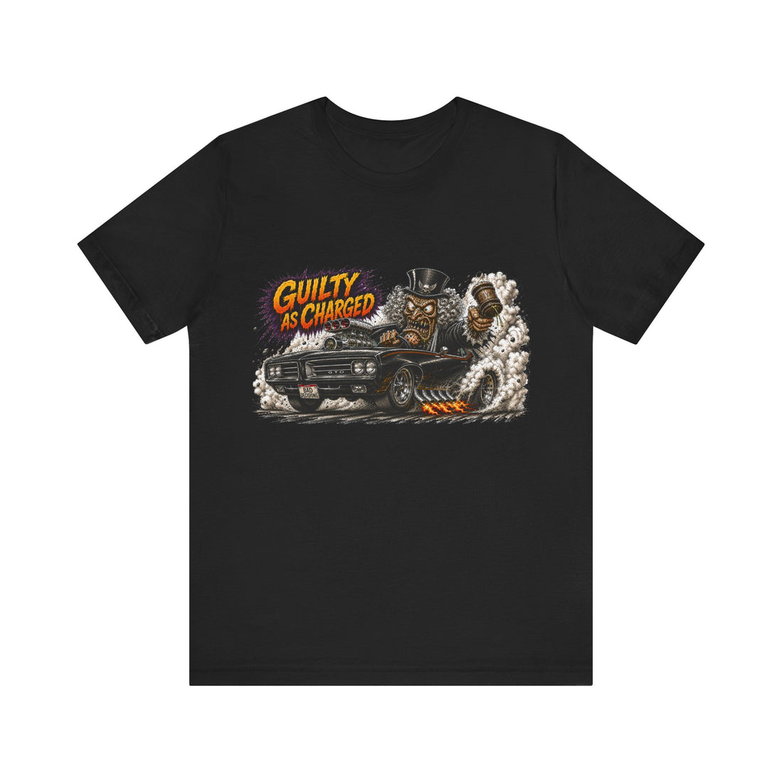 Fueled by Bad Decisions! 1969 GTO Judge Outlaw Series T-Shirt