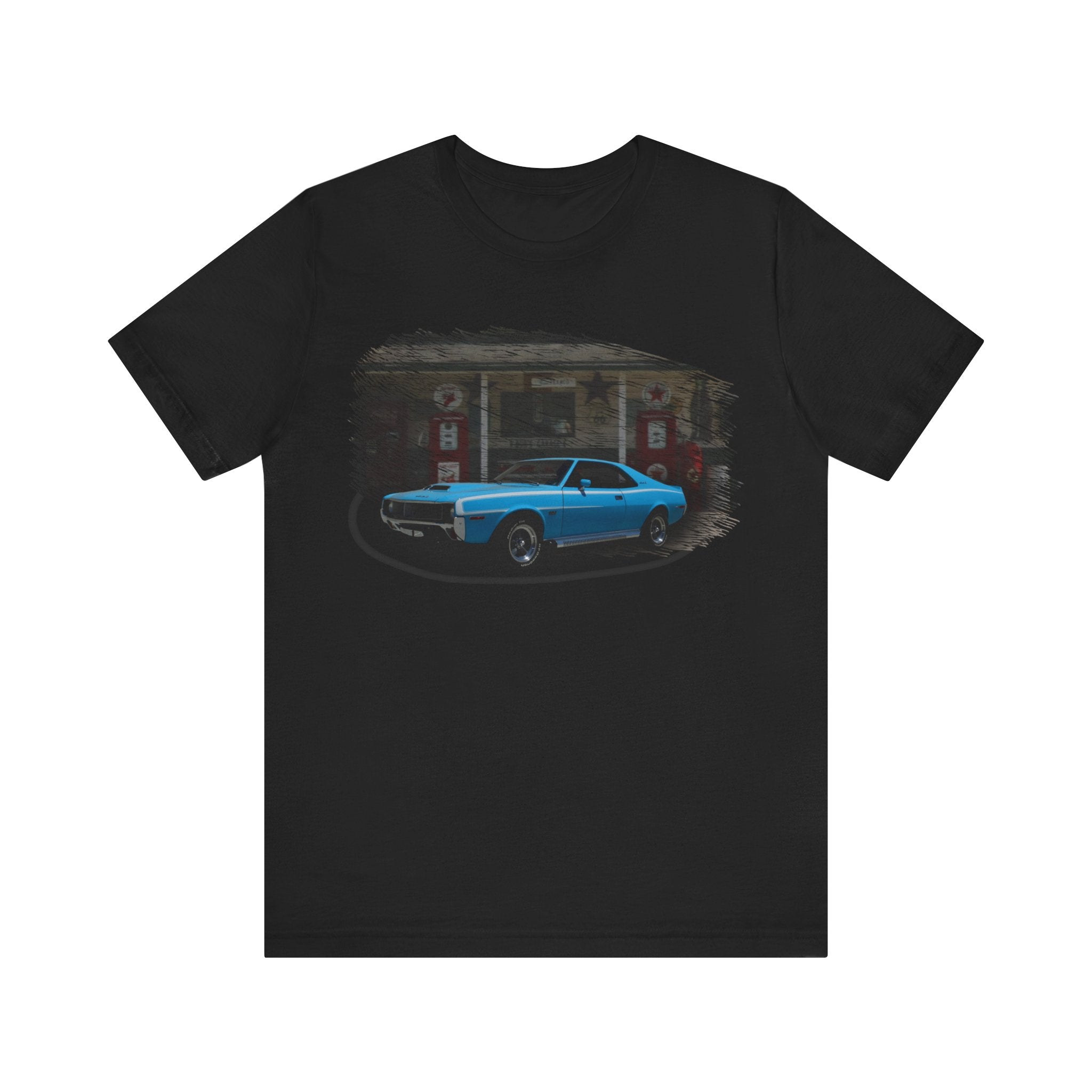 NEW 1970 Javelin in our filling station series Short Sleeve T-Shirt