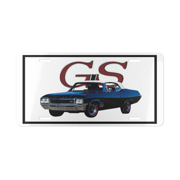 1968 GS Gran Sport License Plate