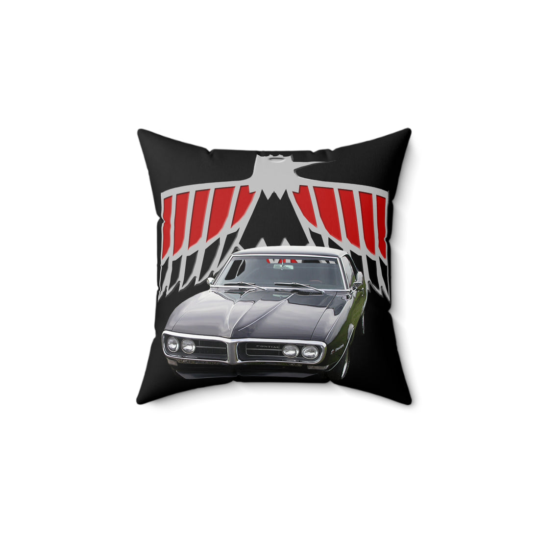 1968 Firebird Spun Polyester Square Pillow