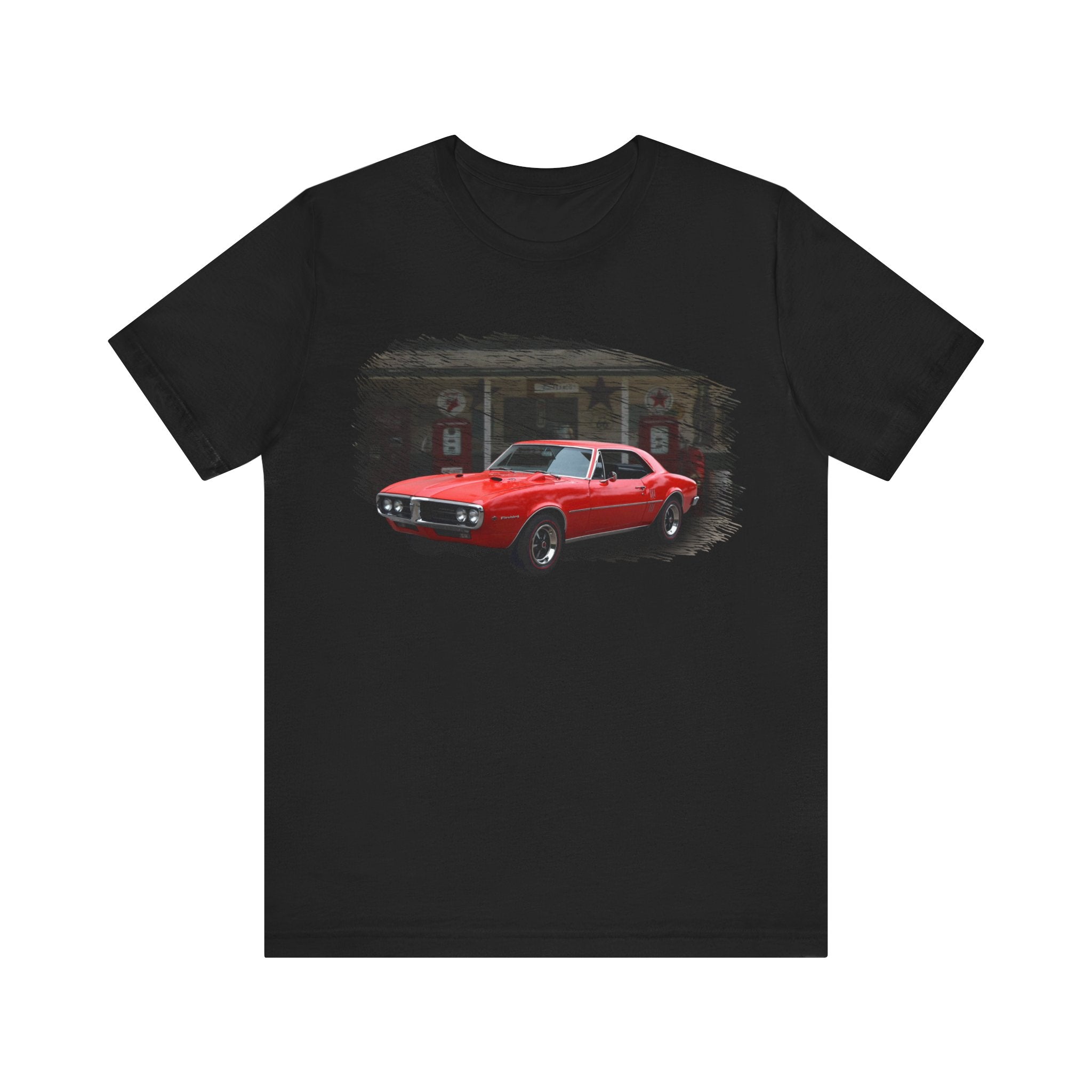 New 1967 Firebird in our filling station series Short Sleeve T-Shirt