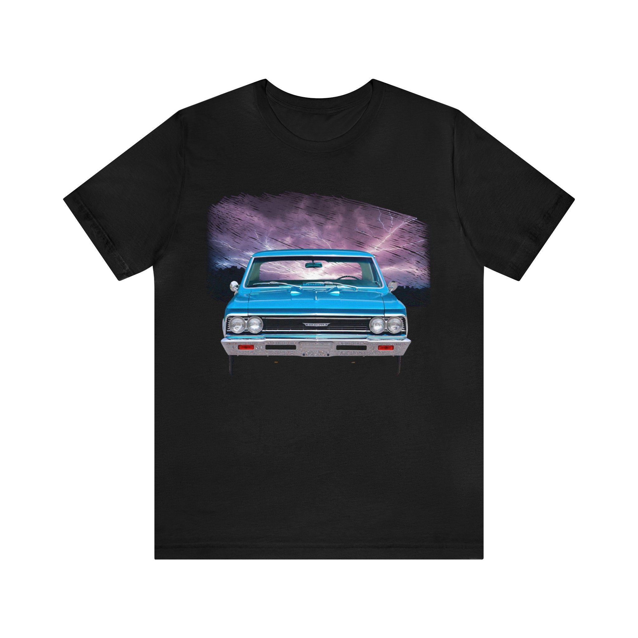 1966 Chevelle in our lightning series Short Sleeve Tee