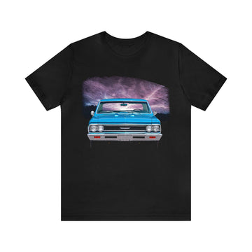 1966 Chevelle in our lightning series Short Sleeve Tee