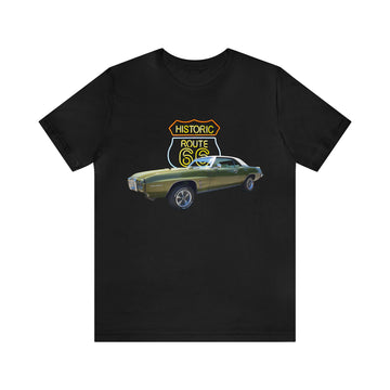 1969 Firebird in our route 66 series Short Sleeve Tee