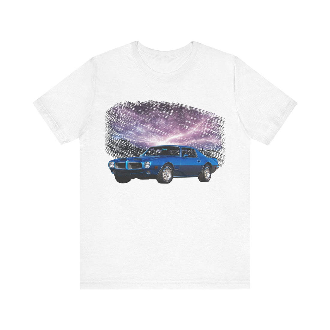 1970 Pontiac Formula Firebird lightning series short sleeve tee.
