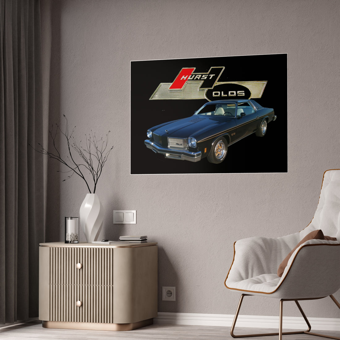 1975 Hurst Olds 442 Gloss Posters