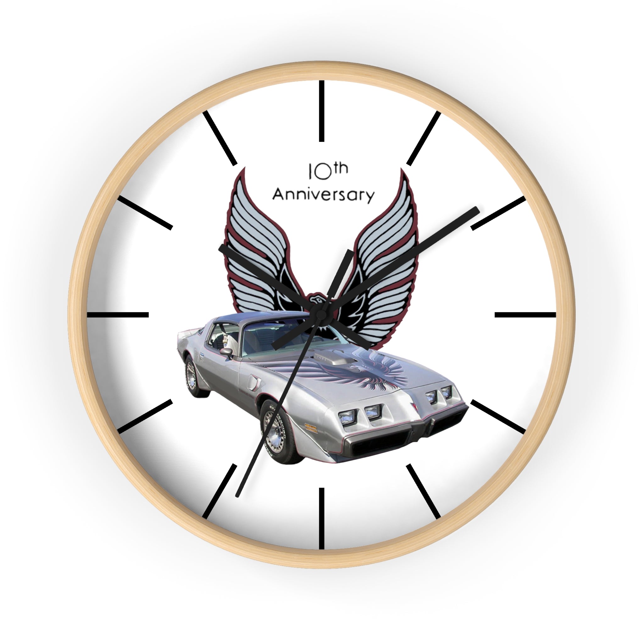 1979 10th Anniversary Trans AM 10" Wall clock