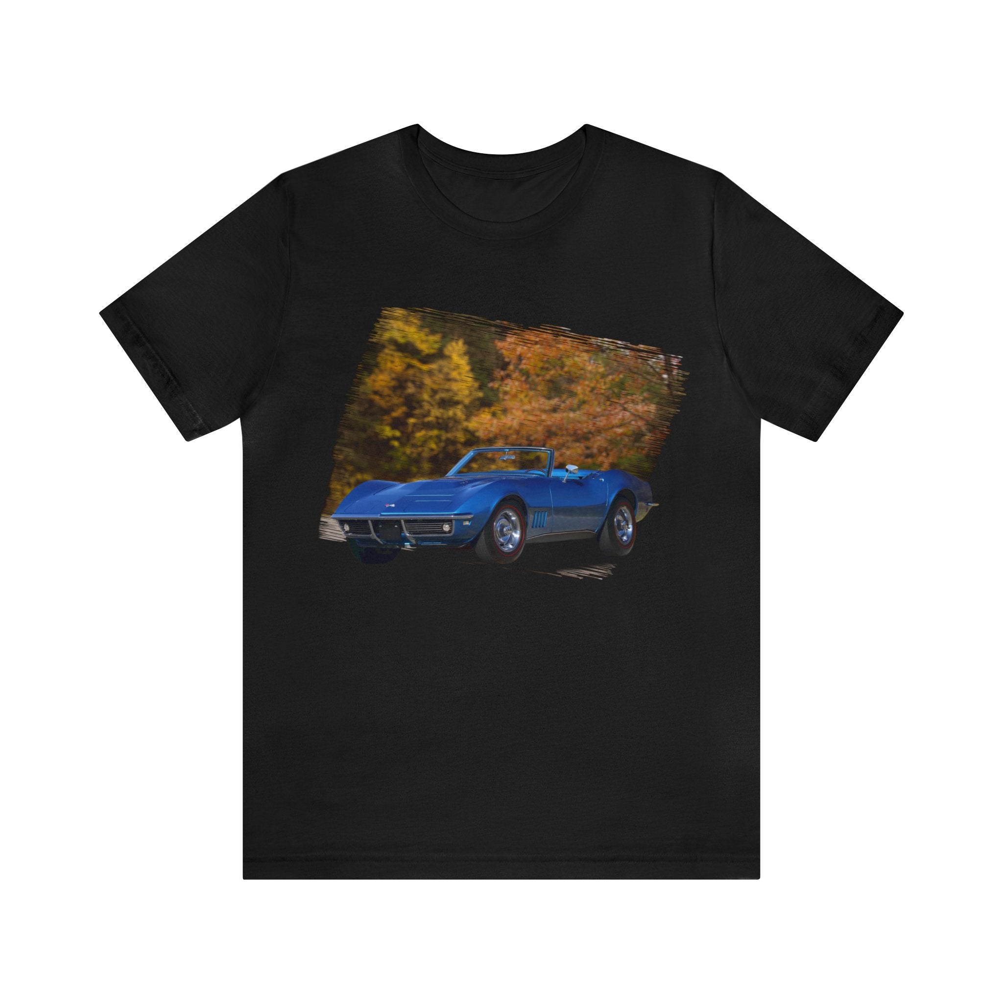 1968 Corvette in our fall day series Short Sleeve Tee