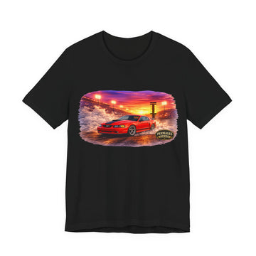 Nitro Series – High-Octane Classic  Drag Racing with Distressed 2004 Mustang Nitro Series T-Shirt
