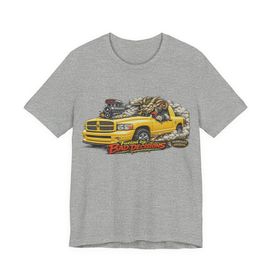 Fueled by Bad Decisions! Lightly Distressed 2005 Rumble Bee Outlaw Series T-Shirt
