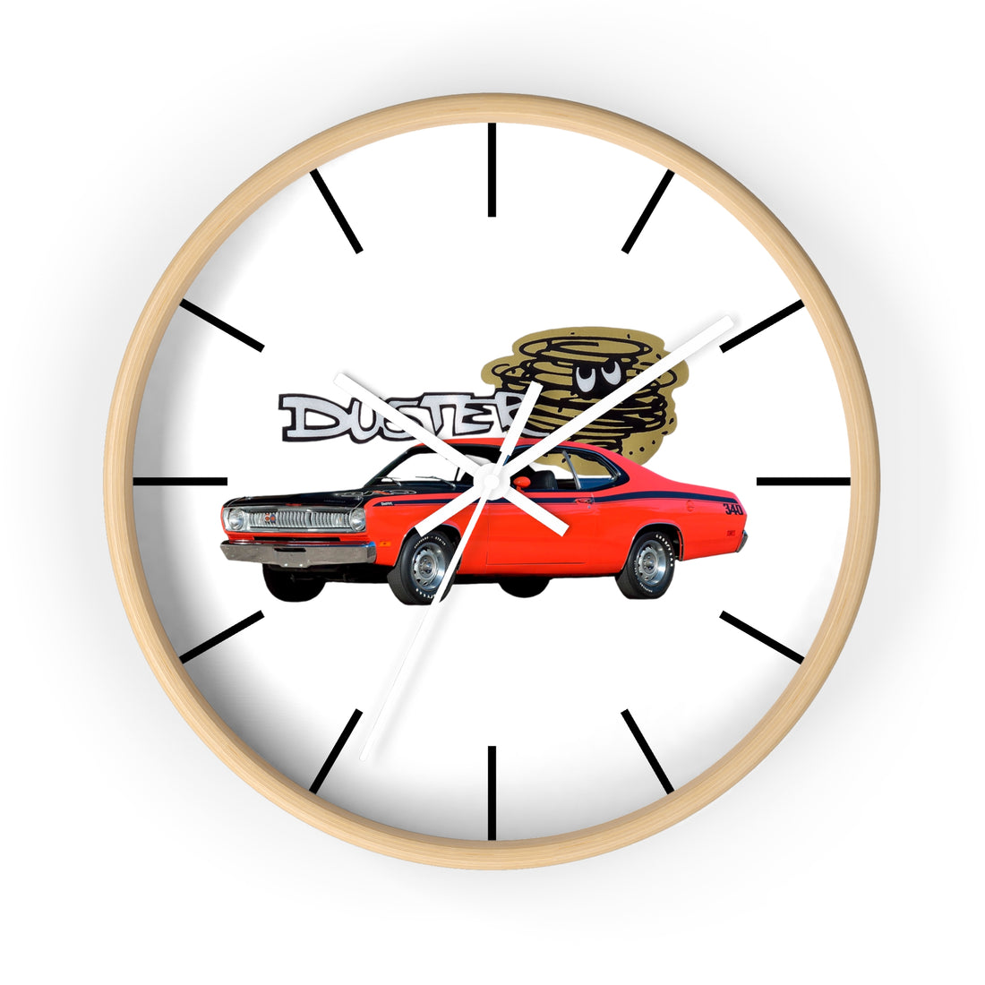 1971 Duster 10" Wall clock