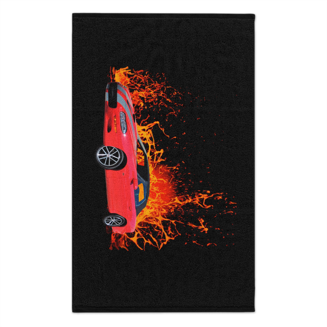 2002 35th Anniversary Camaro in our lava series Rally Towel, 11x18