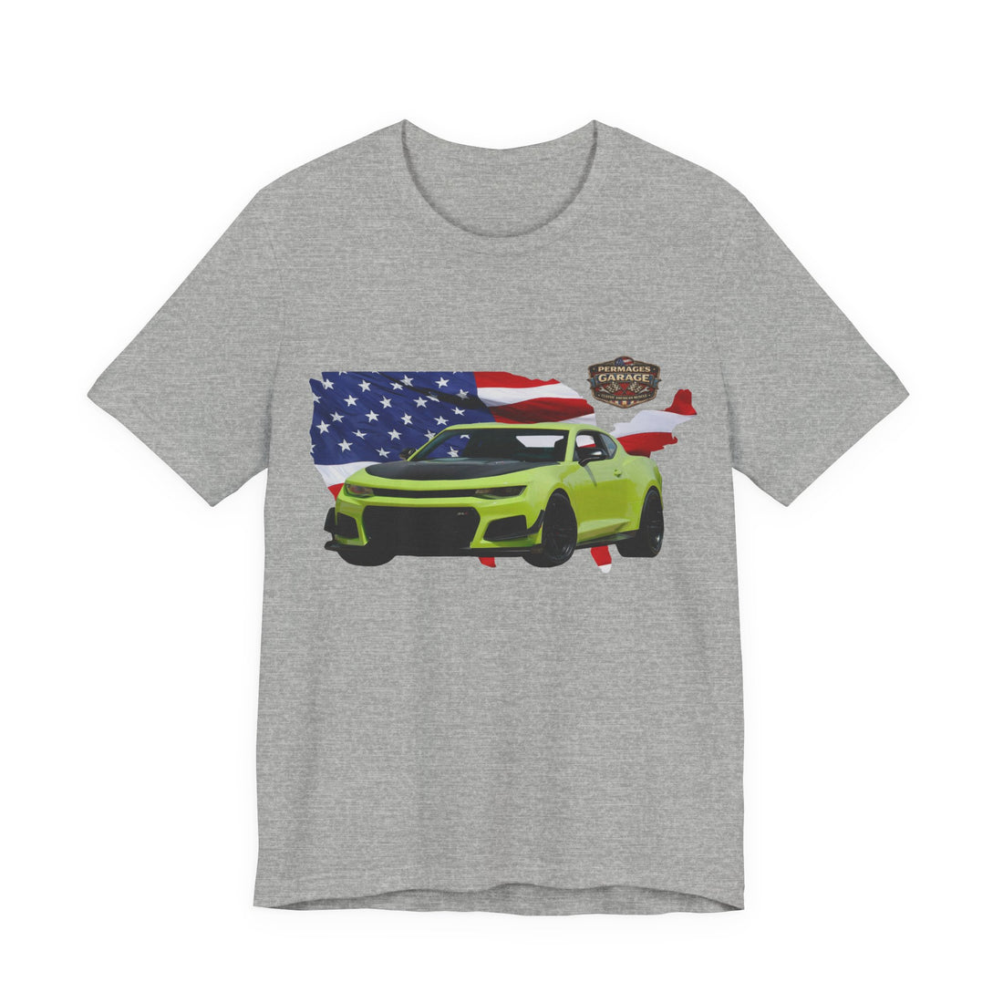 US Steel Series – Horsepower with a hometown!  Slightly Distressed 2021 Chevy Camaro US Steel Series T-Shirt