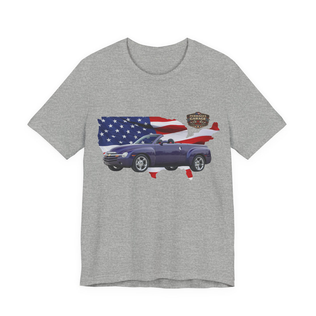 US Steel Series – Horsepower with a hometown!  Slightly Distressed 2004 Chevy SSR US Steel Series T-Shirt