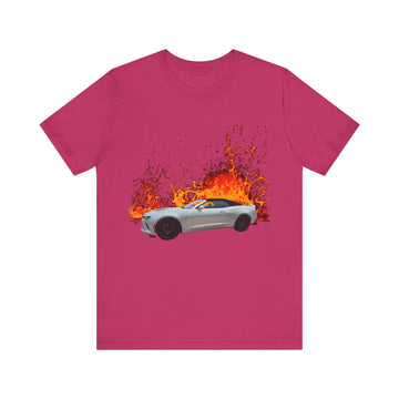 2016 Chevy Camaro in our lava series Short Sleeve Tee