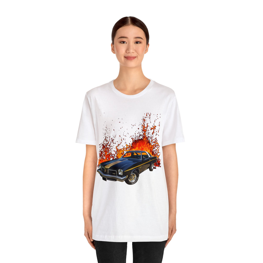 1974 Hurst Olds in our lava series Short Sleeve Tee