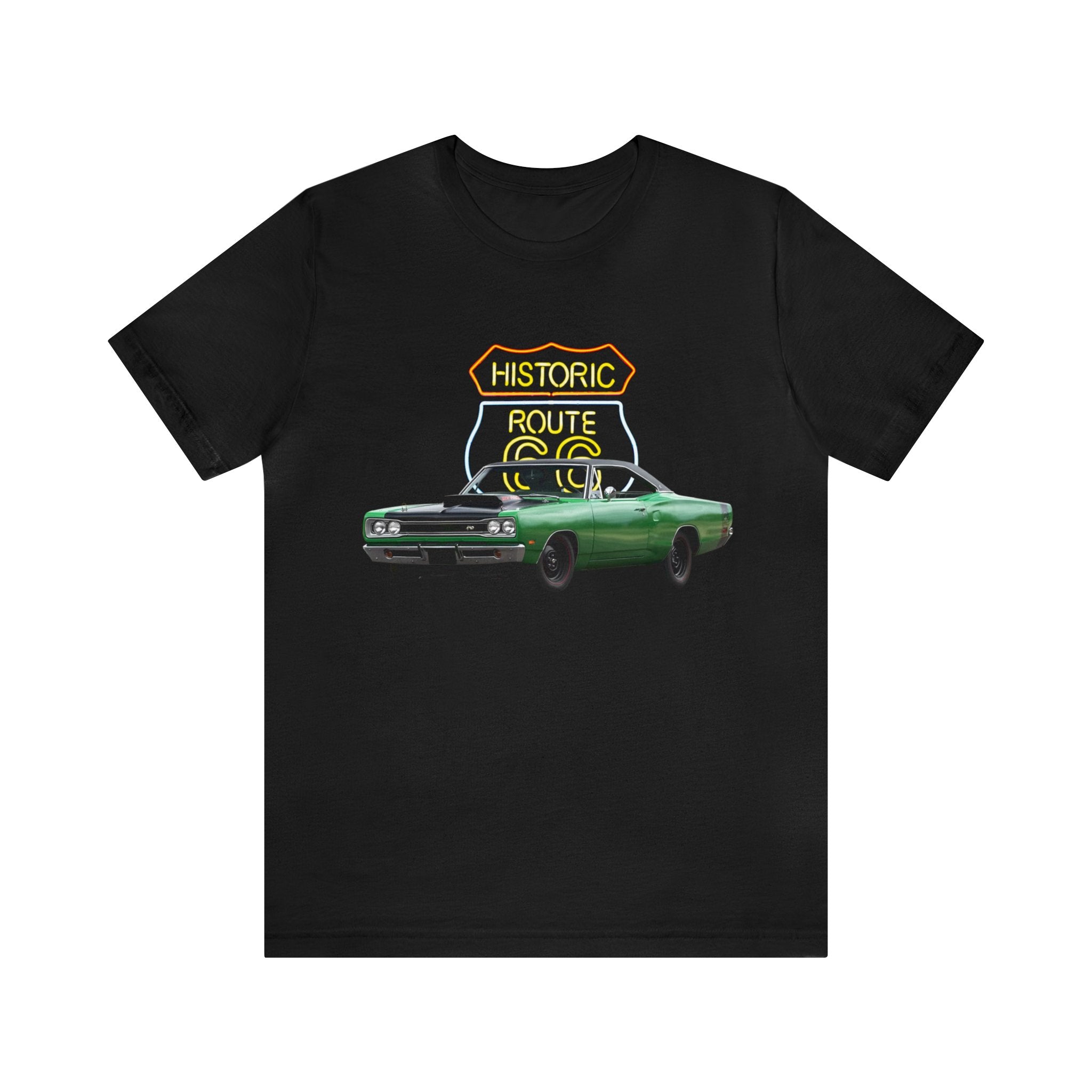 1969 Super Bee in our route 66 series Short Sleeve Tee