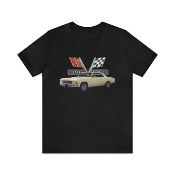 1966 Yellow Chevelle SS Short Sleeve Tee