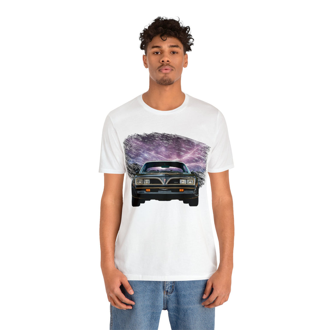 1977 Trans AM SE Bandit in our lightning series Short Sleeve Tee